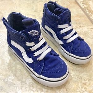 royal blue toddler vans